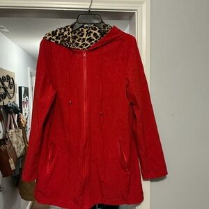 JADE NEW YORK REVERSIBLE RAIN/WIND JACKET